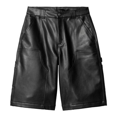 Къси панталони Carhartt WIP Leather Carpenter Shorts Черно | I034448_4, 0