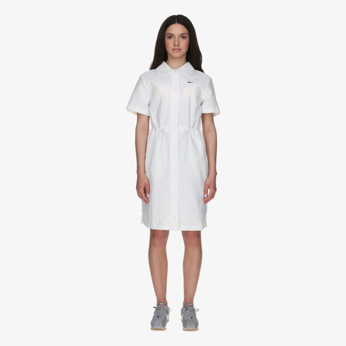 Pокля Nike Nike Sportswear Woven Dress Бяло | HJ1144-100, 1