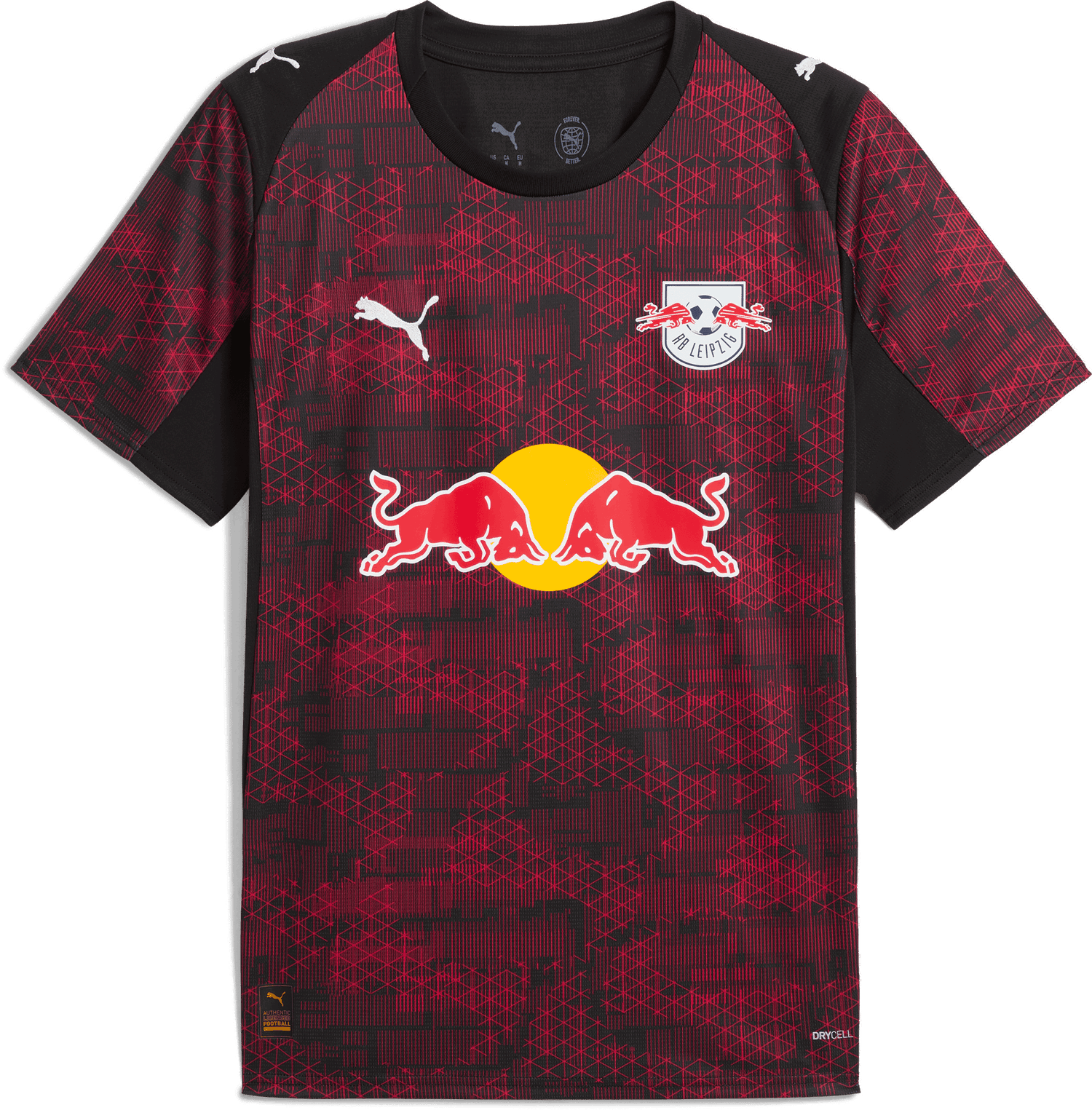 Фланелка Puma RB Leipzig Third Replica Jersey 2025/26 by Puma Червено | 779885-03, 0