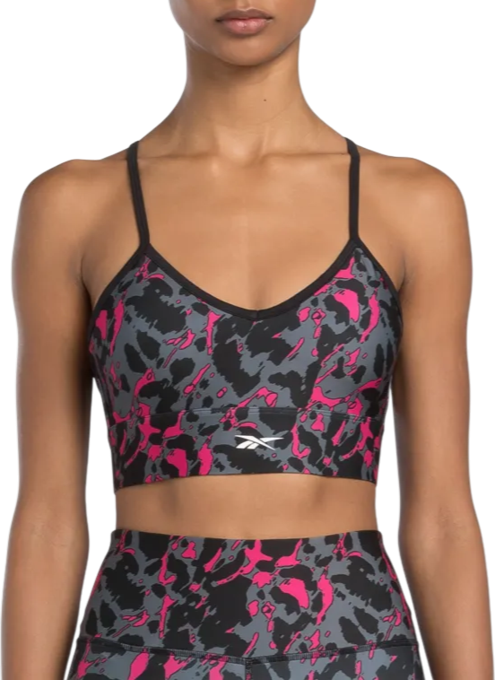 Сутиен Reebok Reebok ID Train Printed Sports Bra Многоцветен | 100208502, 0