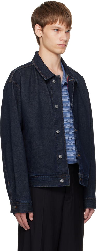 Яке BOSS Hugo Regular-Fit Denim Jacket Синьо | 50547402, 1