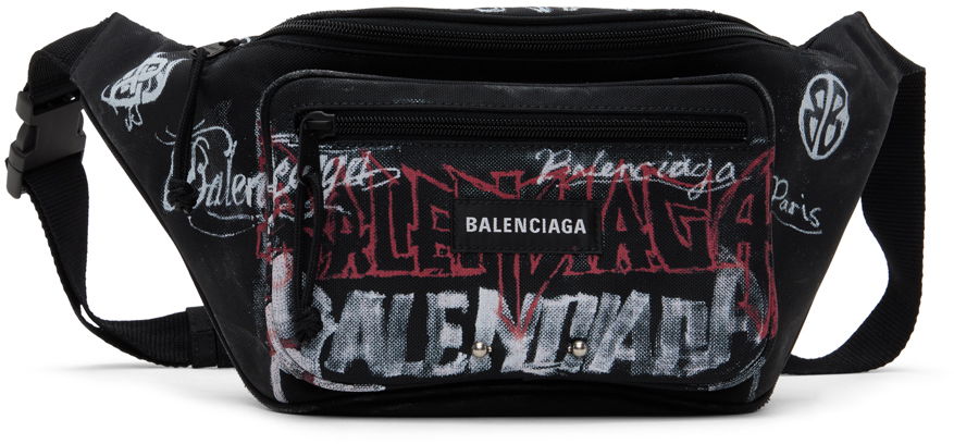 Чанта за кръста Balenciaga Explorer Belt Bag Черно | 482389-2AAX7-1000, 0