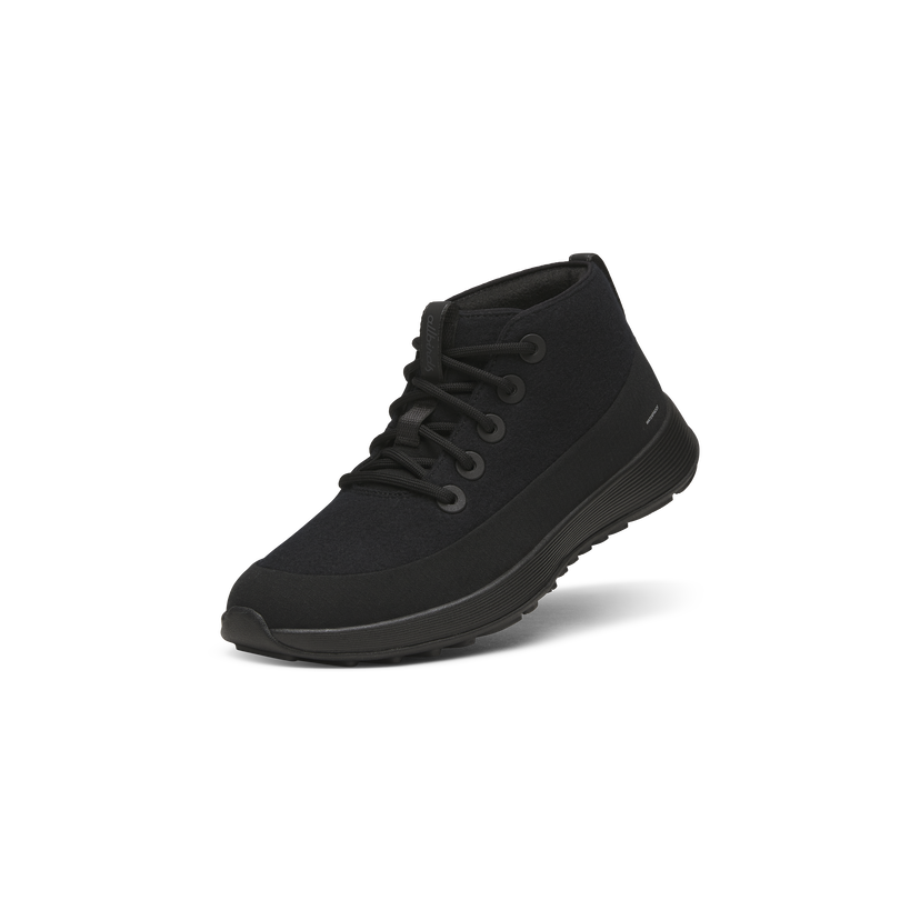 Кецове и обувки Allbirds Wool Runner NZ Comfortable Mid Water-Repellent Черно | A12030W
