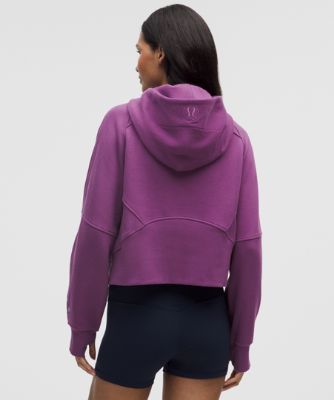Суитчър lululemon Oversized Cropped Full Zip Hoodie Лилаво | prod20000051, 9