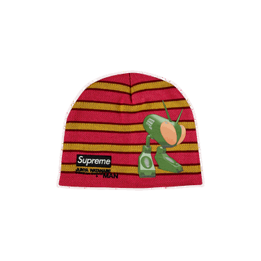 Шапка Supreme Junya Watanabe x Comme des Garçons MAN Beanie Червено | FW21BN46 RED STRIPE, 0