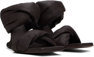 Аксесоари Rick Owens Rick Owens Porterville Cantilever 8 Twisted Heeled Sandals Кафяво | RP01E7803 LBA, 3
