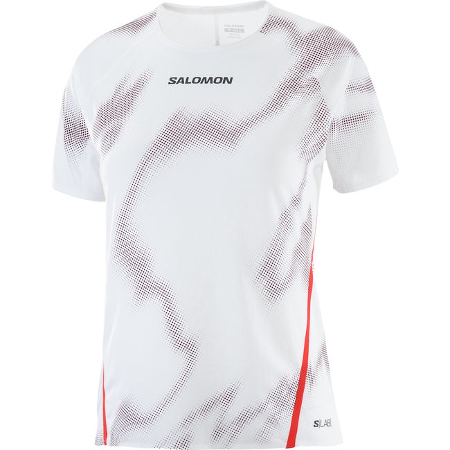 Тениска Salomon S/Lab Speed T-Shirt Бяло | LC2695200, 1