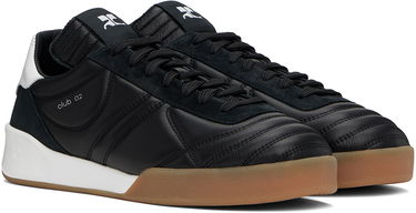Кецове и обувки Courrèges Club02 Leather Черно | 123SCS077CR0023, 3