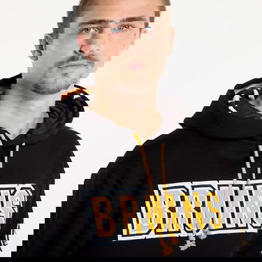 Суитчър Mitchell & Ness Mitchell & Ness NHL Playmaker Fleece Hoodie Vintage Logo Bruins Черно | TH11148-BBNBLCK, 1