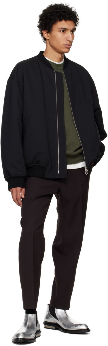 Яке бомбър Jil Sander Jil Sander Padded Bomber Jacket Черно | J22BN0240_J70001, 3