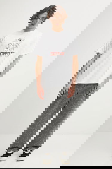 Тениска Carhartt WIP Short-Sleeve Fairplay Graphic T-Shirt Бяло | I035433.02XX, 4