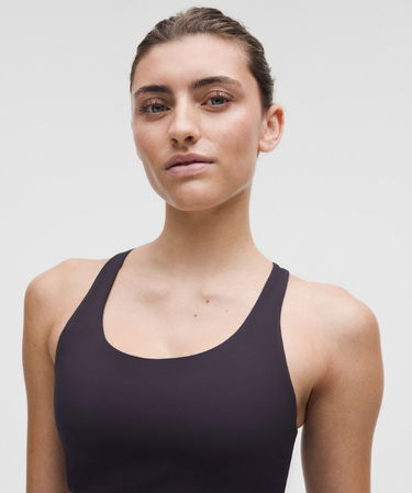 Сутиен lululemon Nulux Strappy-Back Sports Bra, Medium Support, B/C Cup, Size L Черно | prod20005467, 3