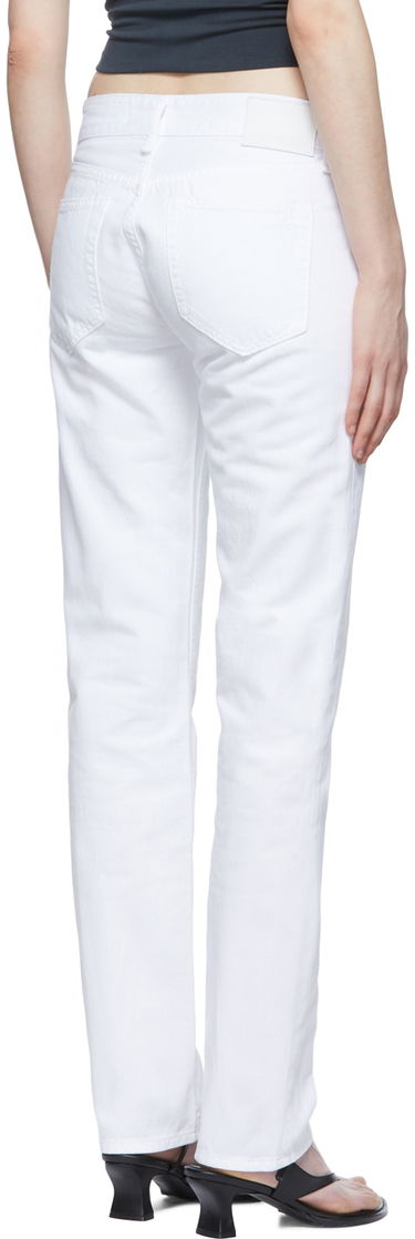 Дънки rag & bone Piper Straight-Leg Jeans Бяло | WDD22P2904SPBW, 2