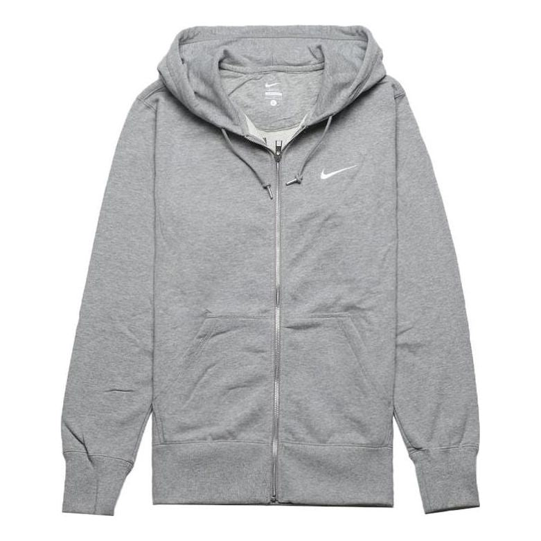 Суитчър Nike Classic Full-Zip Hoodie Сиво | 521574-063