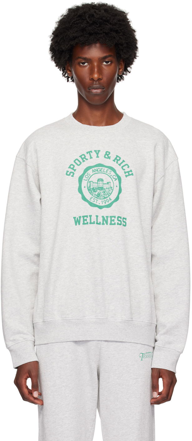 Gray Emblem Sweatshirt