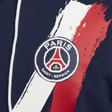Суитчър Nike Paris Saint-Germain Standard Issue Hoodie Синьо | FQ3218-410, 3