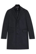 Slim-Fit Coat with Detachable Inner