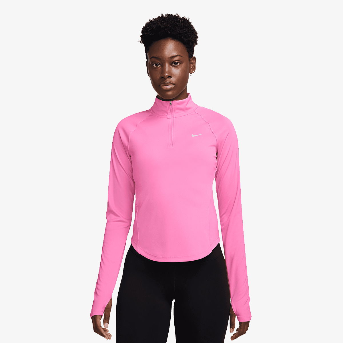 Тениска Nike Tempo Dri-FIT Half-Zip Running Top Розово | HV2842-675, 1