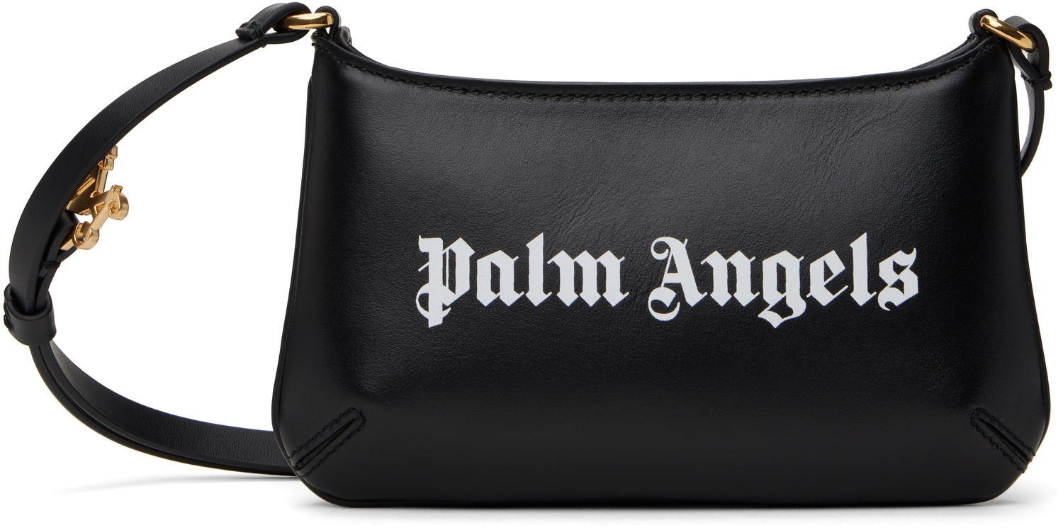 Чанта през рамо Palm Angels Giorgina Mini Bag Черно | PWNX006F24LEA0021001, 0