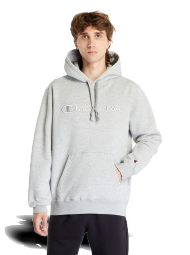 Суитчър Champion Hooded Sweatshirt Light Grey Сиво | 219061 CHA EM031