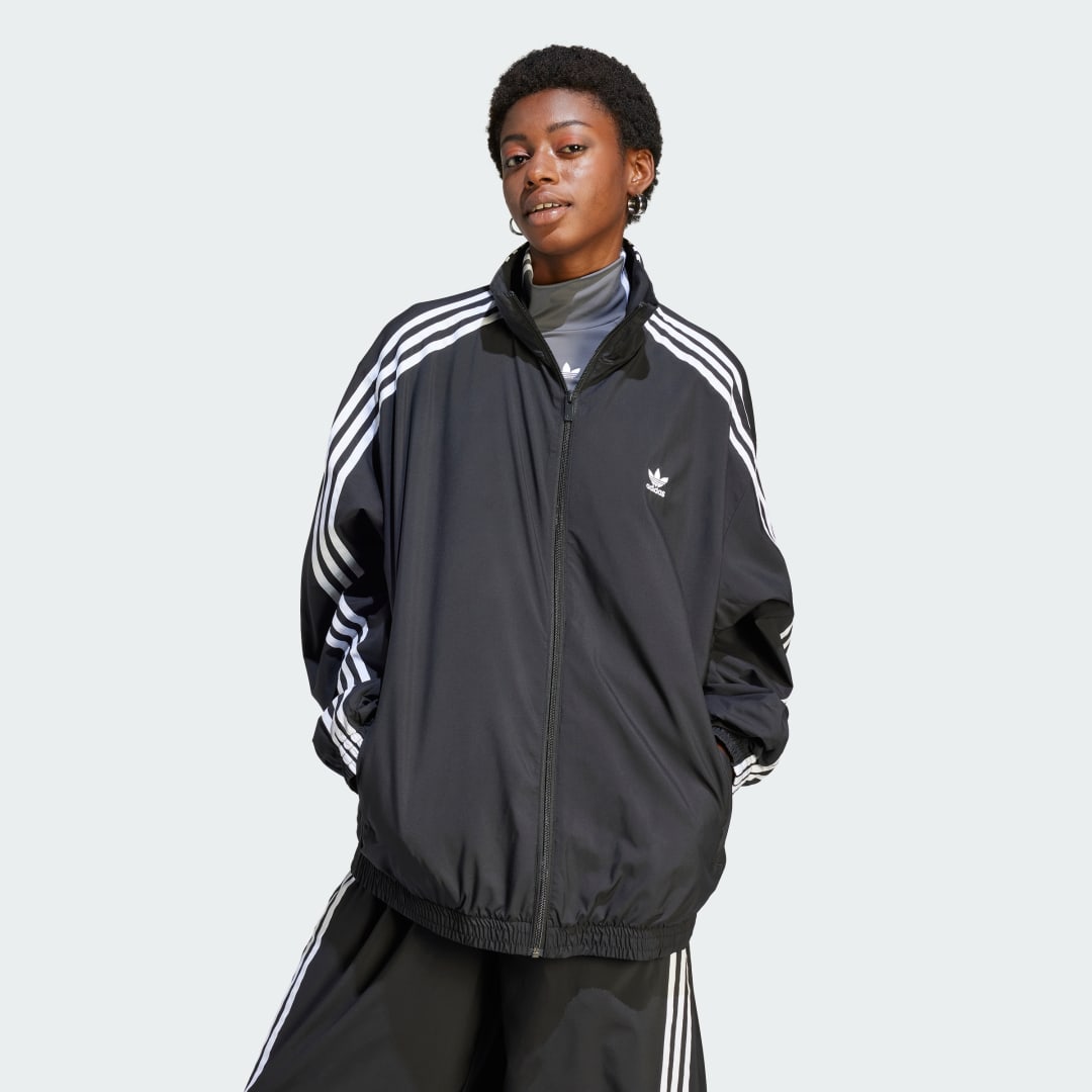 Ветровка adidas Originals Adilenium Oversized Track Top Черно | IV9339, 0