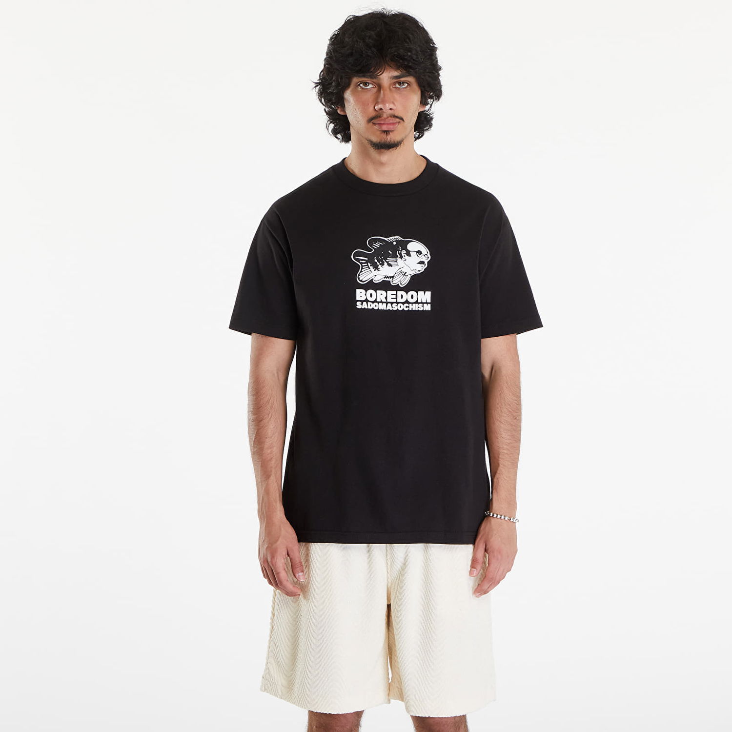 Тениска Pleasures Bdsm T-Shirt Black Черно | P24SU042 BLACK, 0