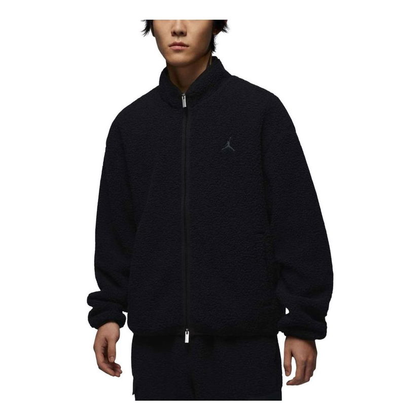 Суитчър Jordan Flight High-Pile Fleece Jacket Черно | FV7449-010