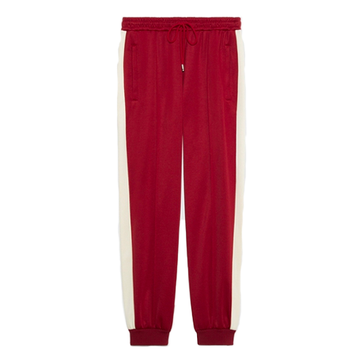 Спортни панталони Gucci Original Print Track Pants Червено | 673755-XJDUZ-6240