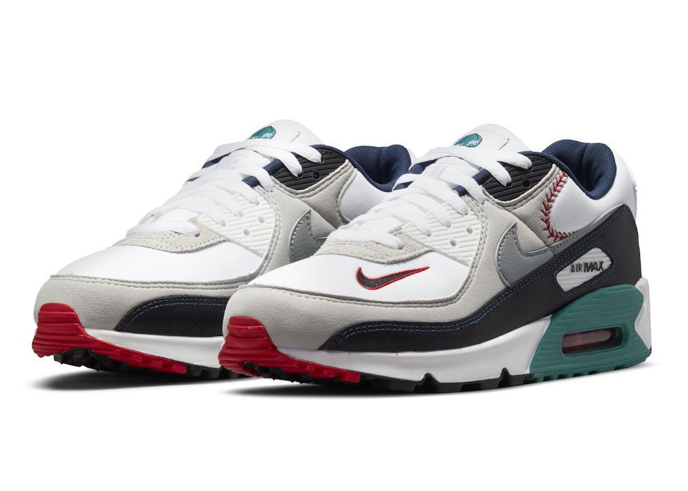 Кецове и обувки Nike Air Max 90 Griffey Swingman Сиво | DJ5190-100, 0