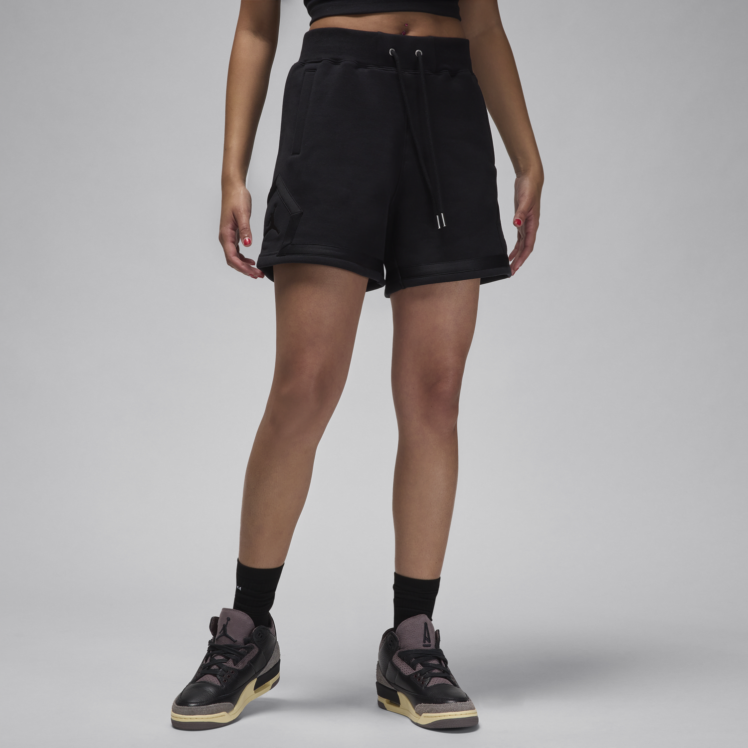 Къси панталони Jordan Jordan Flight Fleece Diamond Shorts Черно | FV7056-010, 0