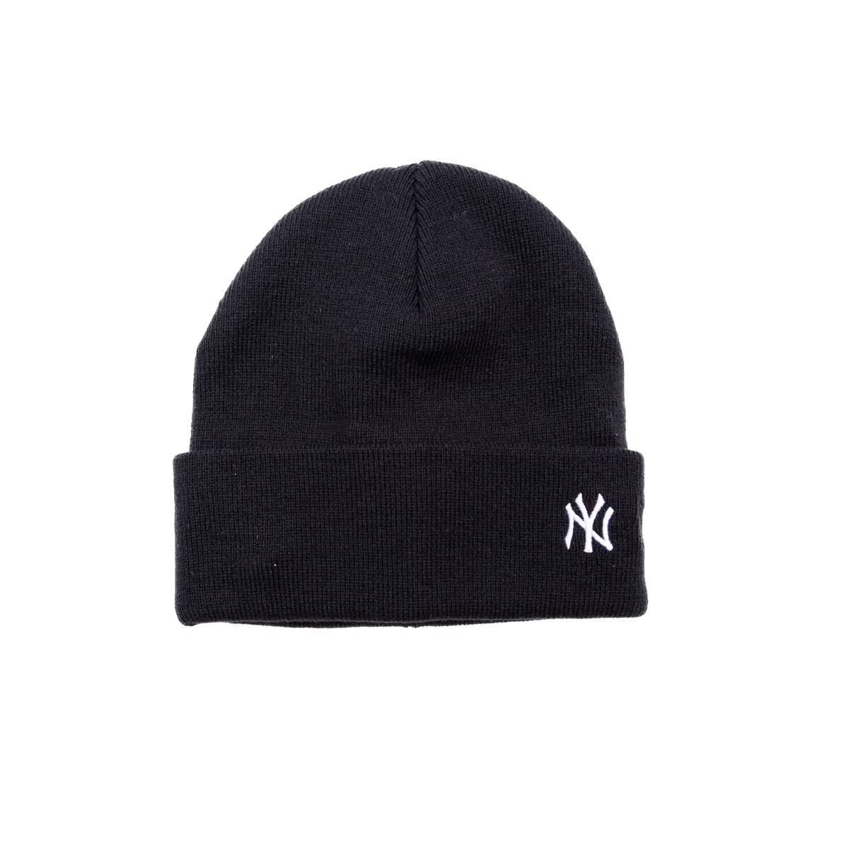 Шапка New Era MLB Mini Logo Cuff Beanie NY Yankees Черно | 60691117, 0