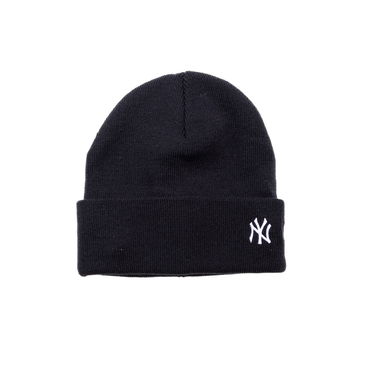 Шапка New Era MLB Mini Logo Cuff Beanie NY Yankees Черно | 60691117, 0