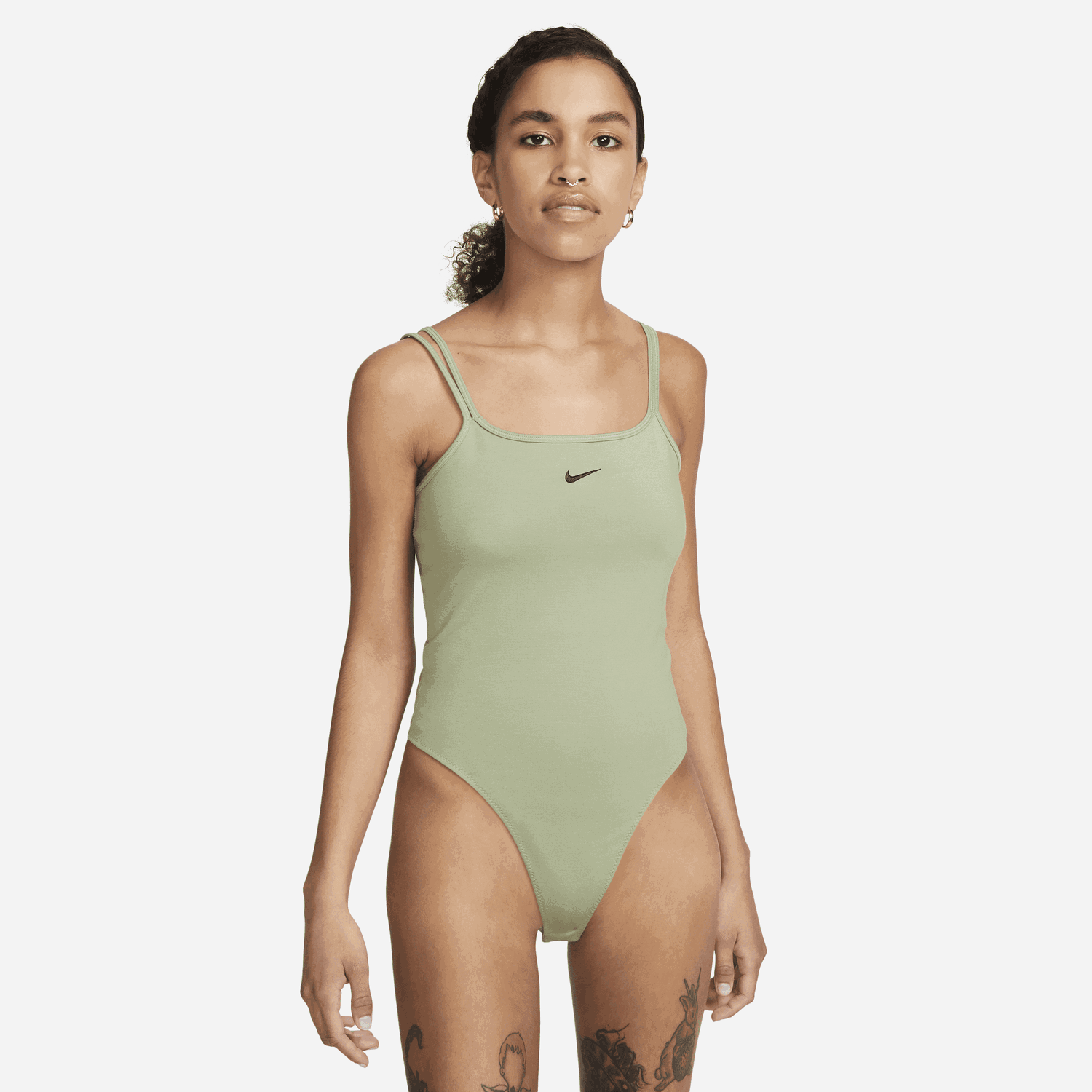боди Nike Sportswear Essentials Зелено | FD4850-386, 0