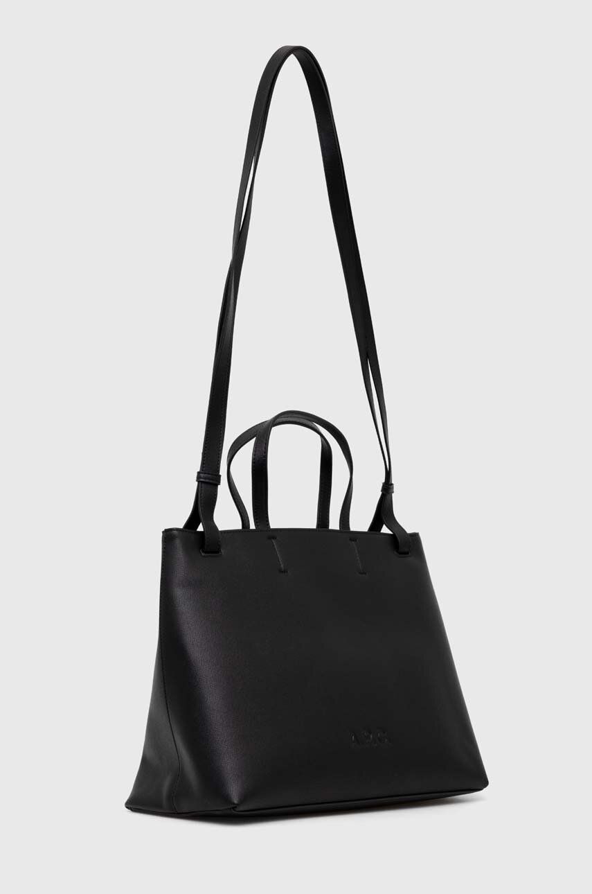 Дамска чанта A.P.C. Cabas Market Small Handbag Черно | PUABL.F61860.LZZ, 1