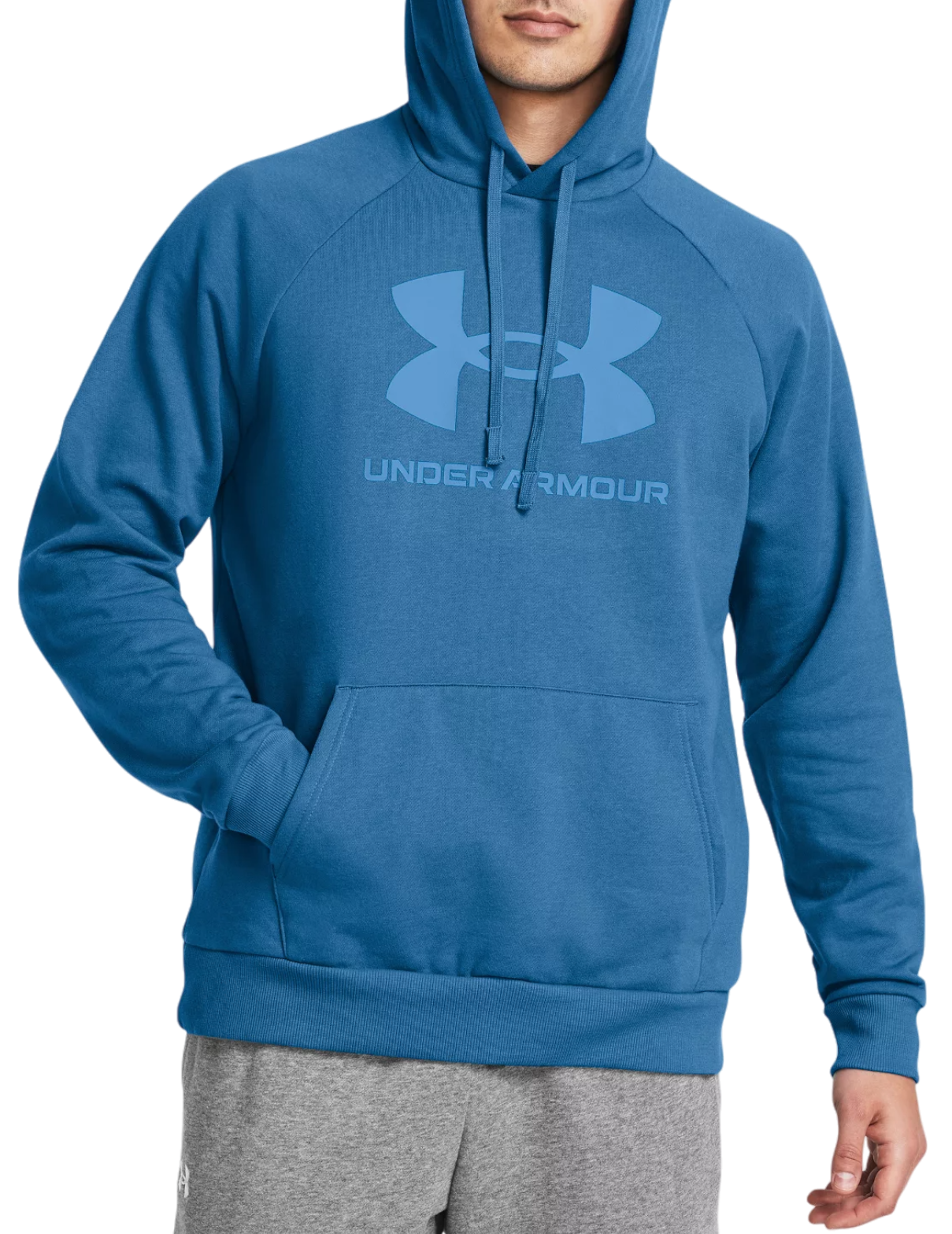 Суитчър Under Armour Rival Fleece Logo Hoodie Синьо | 1379758-406, 0