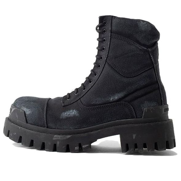 Кецове и обувки Balenciaga Balenciaga Combat Strike Boots Черно | 694060W2H111000, 0