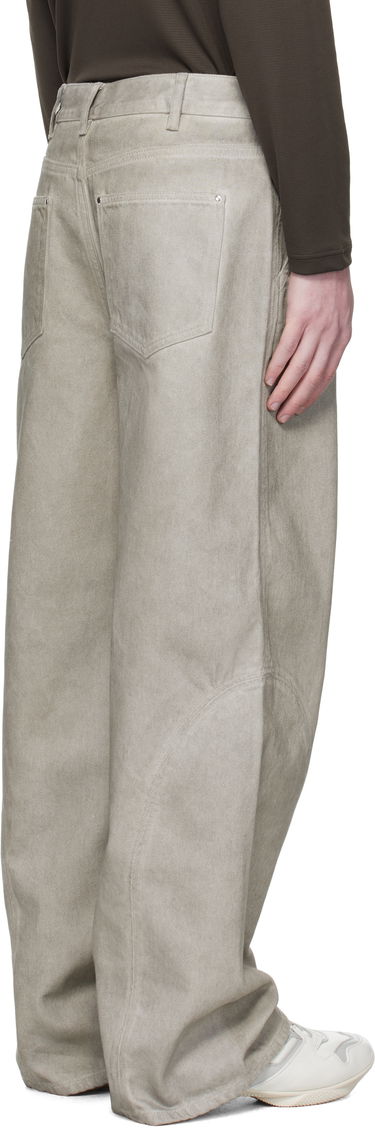 Дънки HELIOT EMIL HELIOT EMIL Basalt Loose Fit Jeans Бежово | PREAW25_M_10_189_DGY05WSH_CO, 2