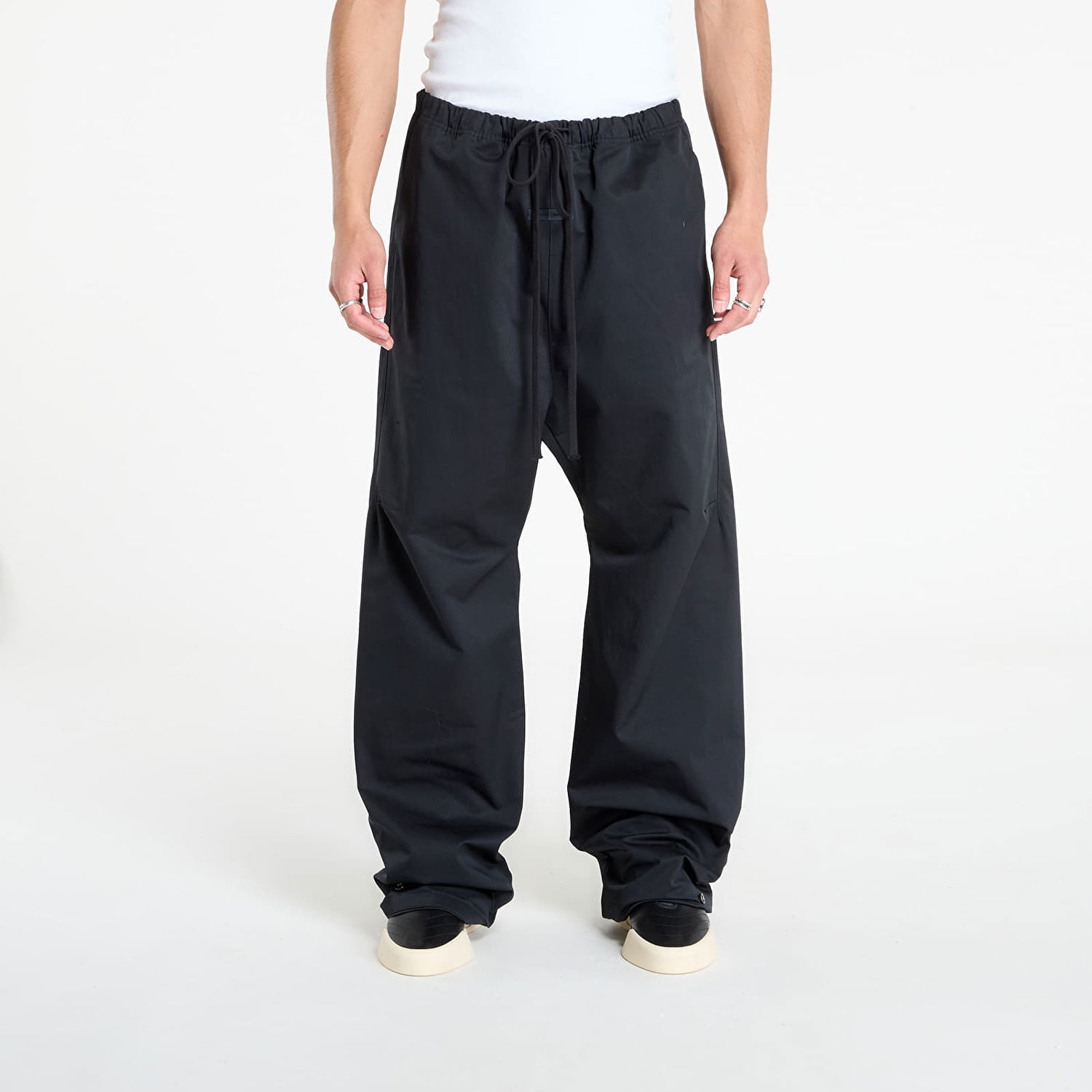 Панталони Fear of God Fear of God Essentials Poly Twill Work Pants Черно | 130SP258190F-861, 0