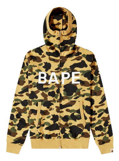 1St Camo Balaclava Full Zip Hoody Yellow