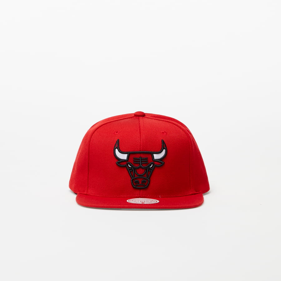 Шапка с козирка Mitchell & Ness Snapback NBA Team Ground 2.0 Snapback Bulls Червено | HHSS3256-CBUYYPPPRED1, 0