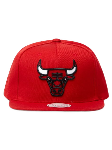 Шапка с козирка Mitchell & Ness Snapback NBA Team Ground 2.0 Snapback Bulls Червено | HHSS3256-CBUYYPPPRED1