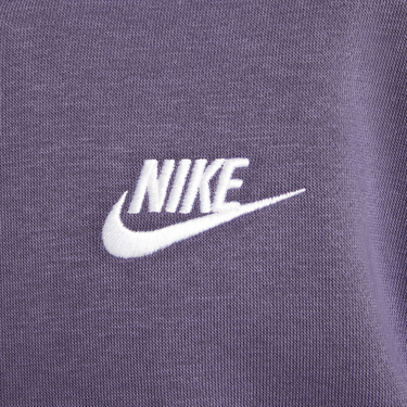 Суитчър Nike Nike Sportswear Club Fleece Full-Zip Hoodie Лилаво | FD2931-573, 3