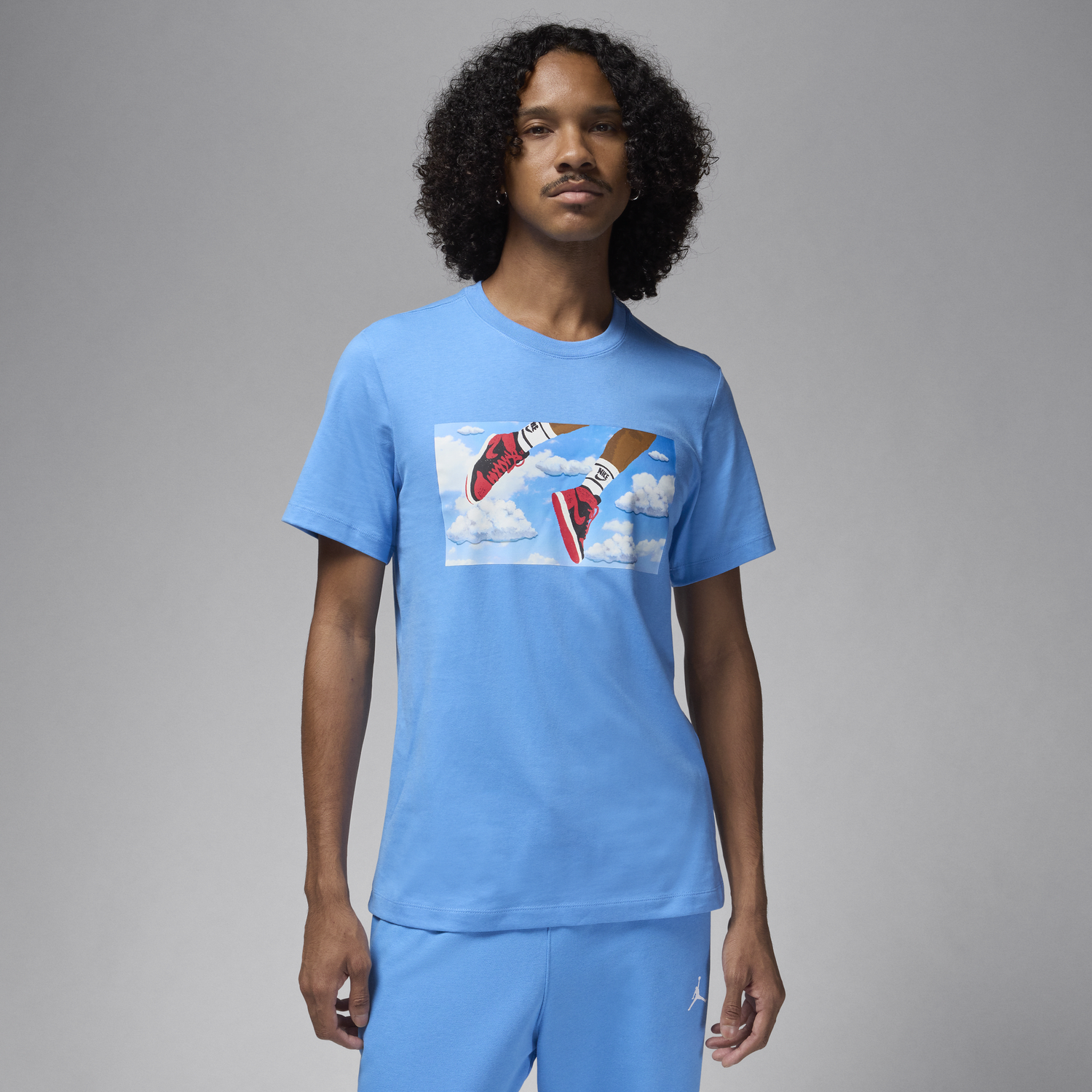 Тениска Jordan Flight Essentials T-Shirt Синьо | FZ1967-469, 0