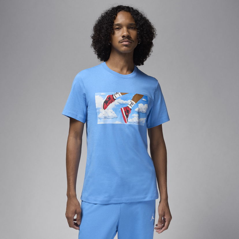 Тениска Jordan Flight Essentials T-Shirt Синьо | FZ1967-469