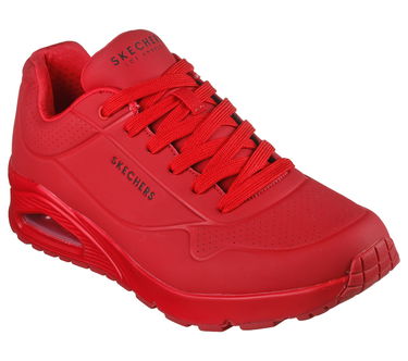 Кецове и обувки Skechers Uno Червено | 52458-RED, 3