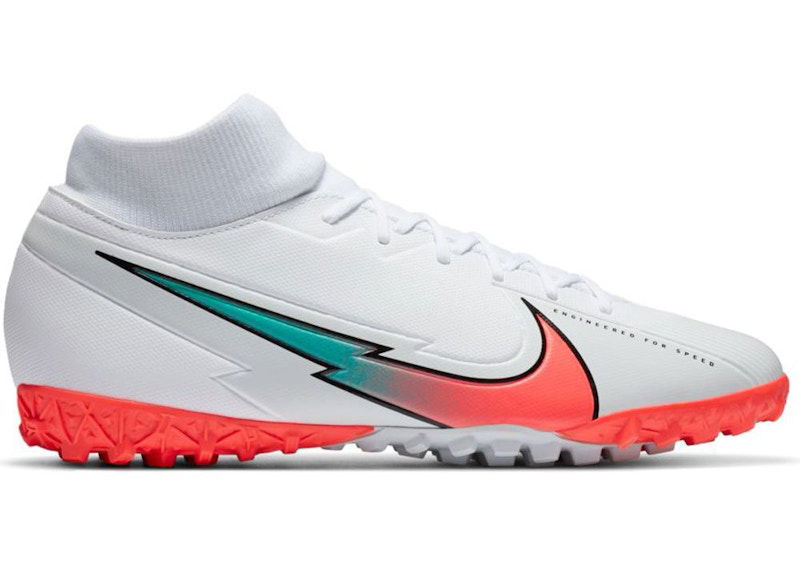 Кецове и обувки Nike Mercurial Superfly 7 Academy TF Бяло | AT7978-163, 0