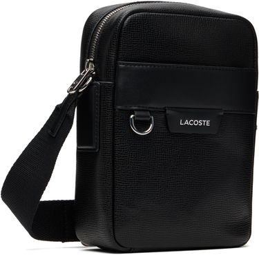 Чанта през рамо Lacoste Ossian Leather Satchel Bag Черно | NH5047OI_000, 1