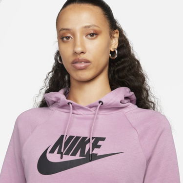 Суитчър Nike Sportswear Essential Fleece Hoodie Лилаво | DX2319-522, 3