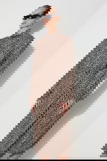 Pокля A.P.C. Midi Dress With Belt Кафяво | LYAAR.F05988, 4