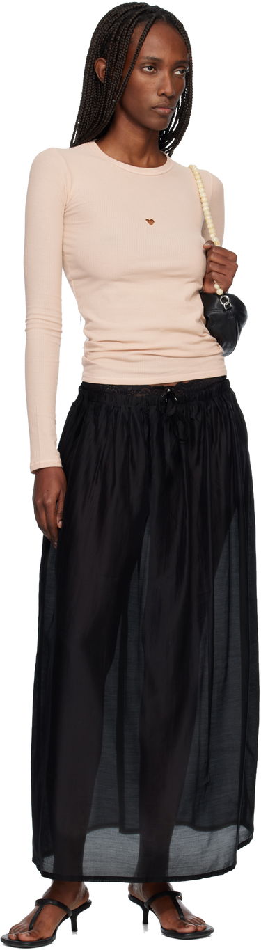 Тениска Baserange Heart Long Sleeve T-shirt Бежово | TTHLS-CR-WI25, 3